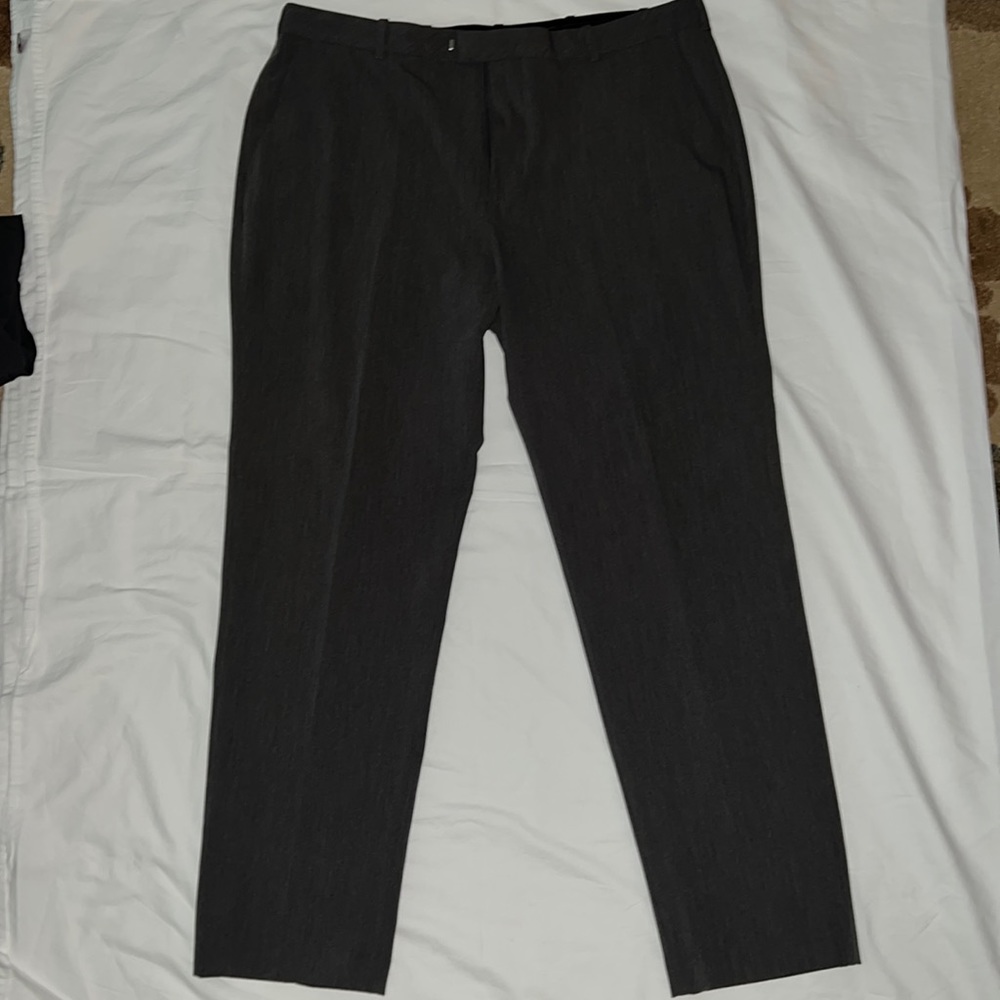 Van Heusen mens charcoal grey dress pants